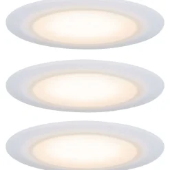 Upotettava LED-valaisin Paulmann Suon Premium, 3kpl, IP44, Ø90mm, 3x5W, 3x450lm, säädettävä värilämpötila, valkoinen