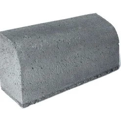 Upotettava madalluskivi Rudus H9, oikea, 500x170x300mm, sileä, harmaa