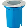 Upotettava valaisin Polux Cometa halogeeni, 50W, 230V, IP65, Ø 120mm, teräs