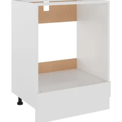 Uunikaappi valkoinen 60x46x81,5 cm lastulevy