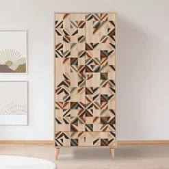 Vaatekaappi Linento Furniture City Triangle, 80cm