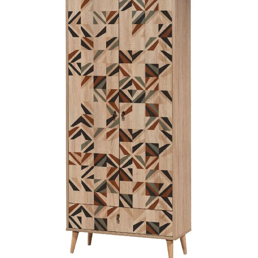 Vaatekaappi Linento Furniture City Triangle, 80cm