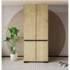 Vaatekaappi Linento Furniture Floransa 90, 90x210cm, vaalean ruskea/antrasiitti