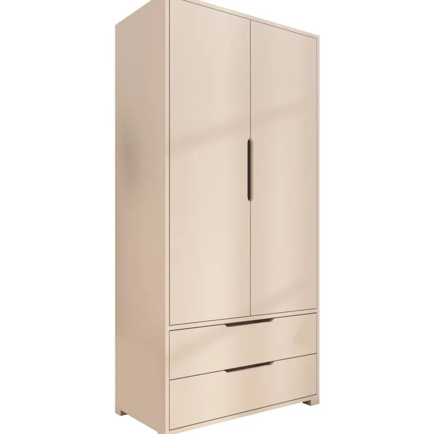 Vaatekaappi Linento Furniture Flora 90, 90x183cm