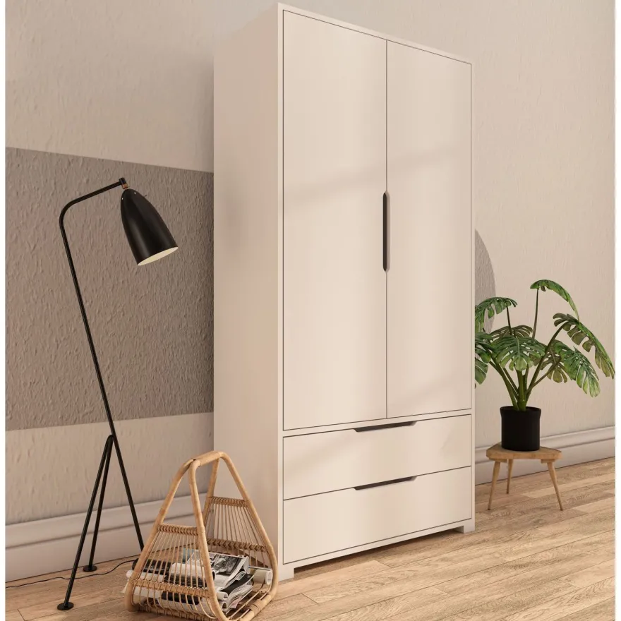 Vaatekaappi Linento Furniture Flora 90, 90x183cm