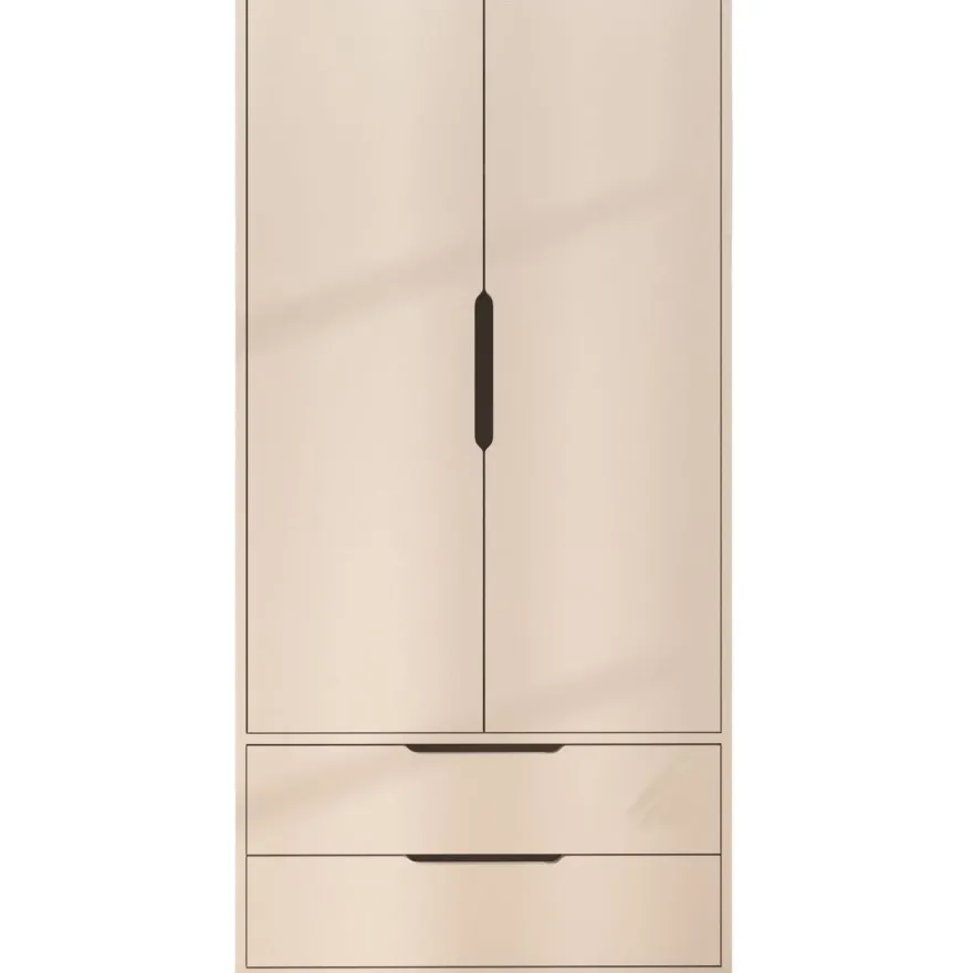 Vaatekaappi Linento Furniture Flora 90, 90x183cm