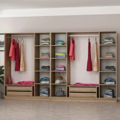 Vaatekaappi Linento Furniture Kale 210x315cm eri värejä