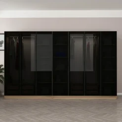 Vaatekaappi Linento Furniture Kale 210x315cm eri värejä