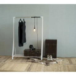 Vaateteline Home4You BRENT 117x59xK165 cm, eri värejä