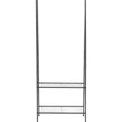 Vaateteline 59x35x150 cm musta