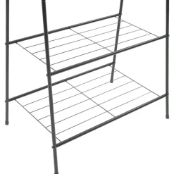 Vaateteline 59x35x150 cm musta