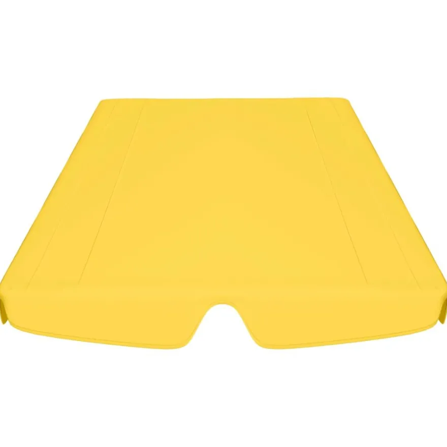 Vaihtokatos puutarhakeinuun keltainen 192x147 cm 270 g/m²