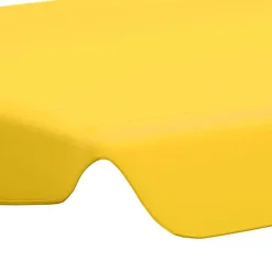 Vaihtokatos puutarhakeinuun keltainen 192x147 cm 270 g/m²