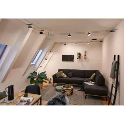 Vaijerivalaisin Paulmann CorDuo Circle, 180lm, 5W, 3000K, 12V, eri värejä