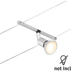 Vaijerivalaisin Paulmann CorDuo Salt, GU5.3, 12V, eri värejä