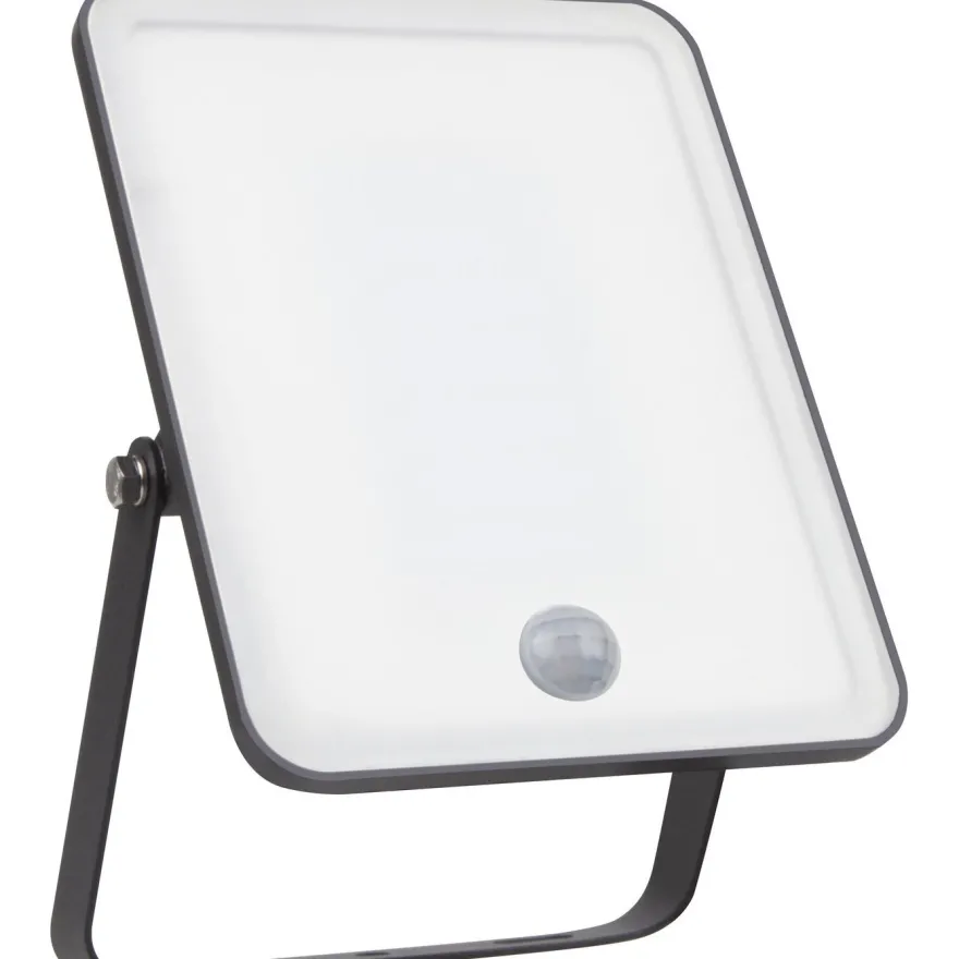 Valonheitin liiketunnistimella Osram Floodlight Essential musta, eri vaihtoehtoja