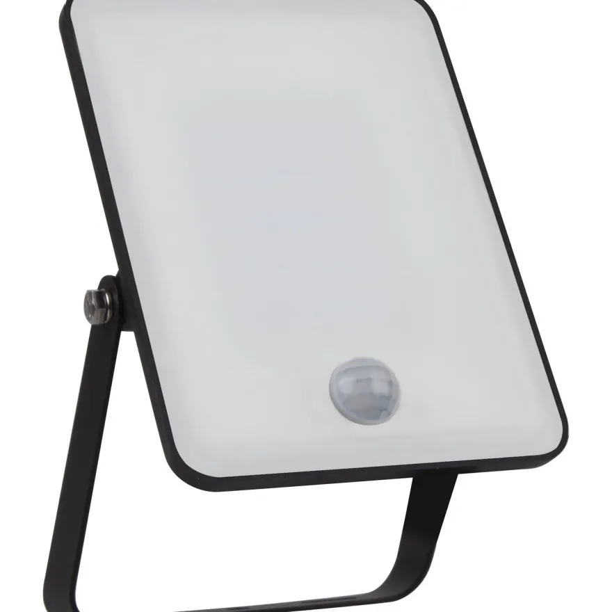 Valonheitin liiketunnistimella Osram Floodlight Essential musta, eri vaihtoehtoja