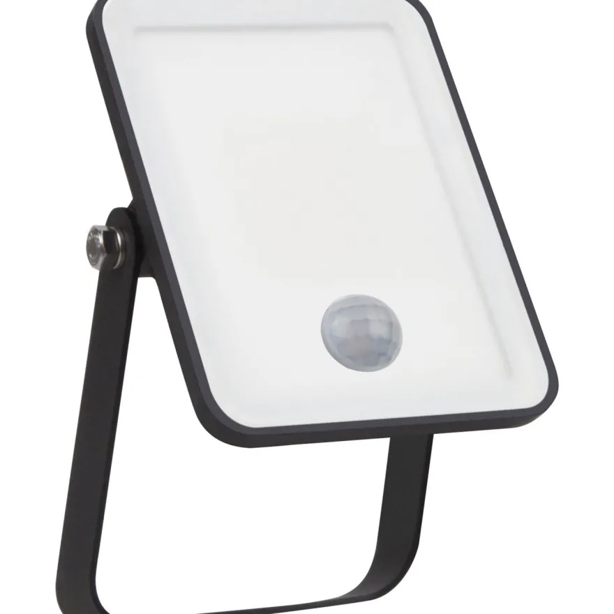 Valonheitin liiketunnistimella Osram Floodlight Essential musta, eri vaihtoehtoja