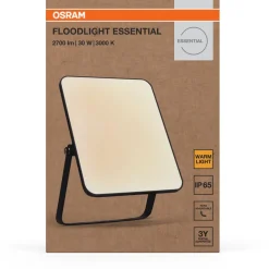 Valonheitin Osram Floodlight Essential IP65 musta, eri vaihtoehtoja