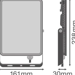 Valonheitin Osram Floodlight Essential IP65 musta, eri vaihtoehtoja
