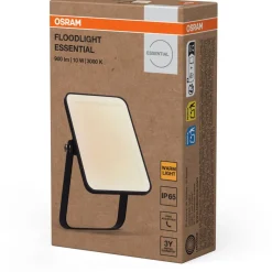 Valonheitin Osram Floodlight Essential IP65 musta, eri vaihtoehtoja