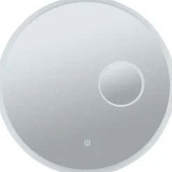 Valopeili Paulmann Mirra Ø60cm + meikkipeili LED IP44 4000K 1065lm/270lm 20W himmennettävä
