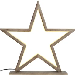 Valotähti Markslöjd Polaris LED pöydälle ruskea