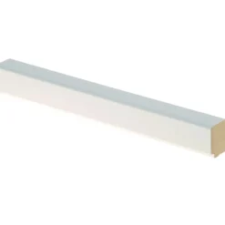 Varjolista Maler Aava, 16x19x2750mm, MDF, valkoinen