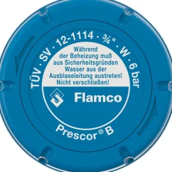 Varoventtiili Flamco Prescor B, käyttövedelle, 10bar, eri kokoja