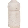 Veistos House Nordic Decoration, 6,5x6,5x15cm, beige