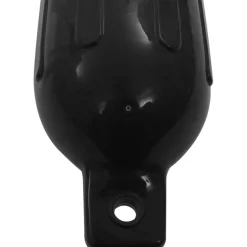 Veneen lepuuttaja, 4 kpl, musta, 58,5x16,5 cm, PVC
