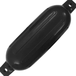 Veneen lepuuttaja, 4 kpl, musta, 58,5x16,5 cm, PVC