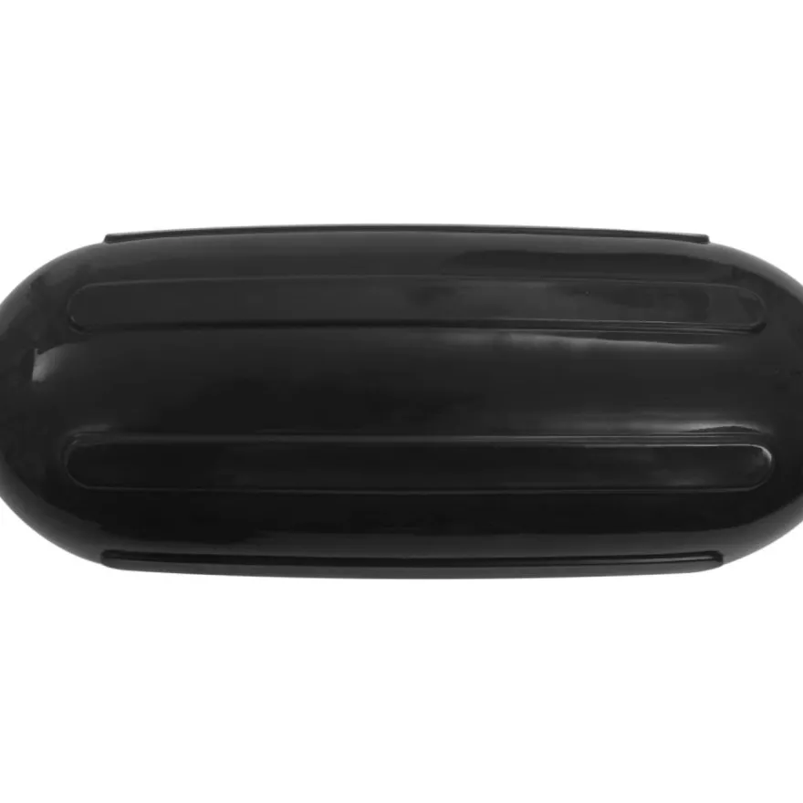 Veneen lepuuttaja, 4 kpl, musta, 58,5x16,5 cm, PVC