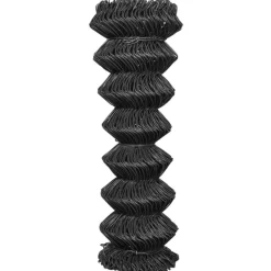 Verkkoaita, teräs, 25x1.25m, harmaa