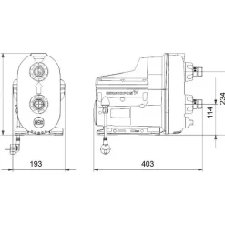 Vesiautomaatti Grundfos, SCALA2 3-45 A