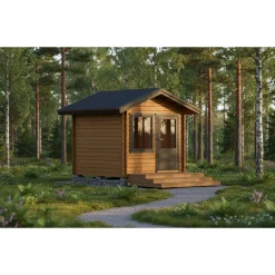 Vierasmaja LP Garden V-S, 7m², harjakatto