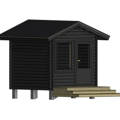 Vierasmaja LP Garden V-S, 7m², harjakatto
