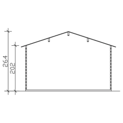 Vierasmaja Skan Holz Stavanger 2, 14.4m²