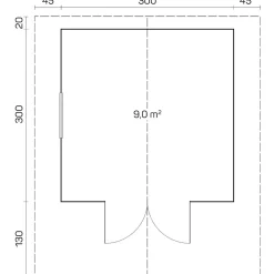 Vierasmaja Tene Sandra B, 70mm, 9m²