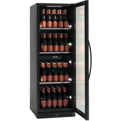 Viinikaappi Scandomestic SV1382B, 59.5cm, 2 lämpötila-aluetta, vapaasti seisova, musta
