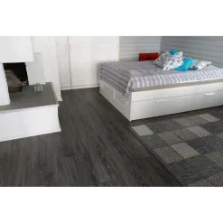 Vinyylilankku Habitas Flooring Dark Valley, jäykkäydin, askeläänieriste