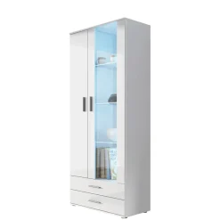 Vitriinikaappi 2D2S SOHO S-6, eri värivaihtoehtoja