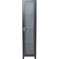 Vitriinikaappi Venture Home Acero, 150cm, musta