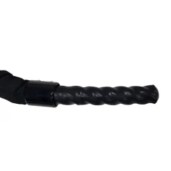 Voimaköysi Tunturi Pro Battle Rope With Protection, 10m, musta/valkoinen