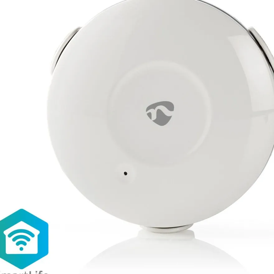 Vuotovahti Nedis Wi-Fi WIFIDW10WT, paristokäyttöinen