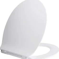WC-istuimen kansi Duschy Slim Sense Vit, valkoinen