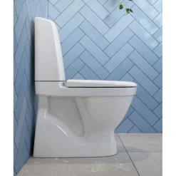 WC-istuimen kansi Gustavsberg Nautic 8M45 Slimseat, soft close, valkoinen