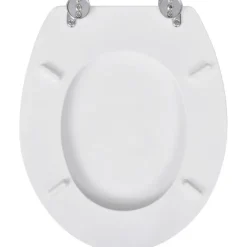 WC-istuimen kansi MDF yksinkertainen muotoilu valkoinen