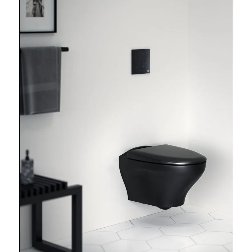 WC-istuinkansi Gustavsberg Estetic, seinä-WC-istuimelle, SoftClose/QuickRelease, eri värejä