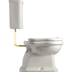 WC-istuin Lavabo Retro Low, P-lukko, valkoinen, eri värejä